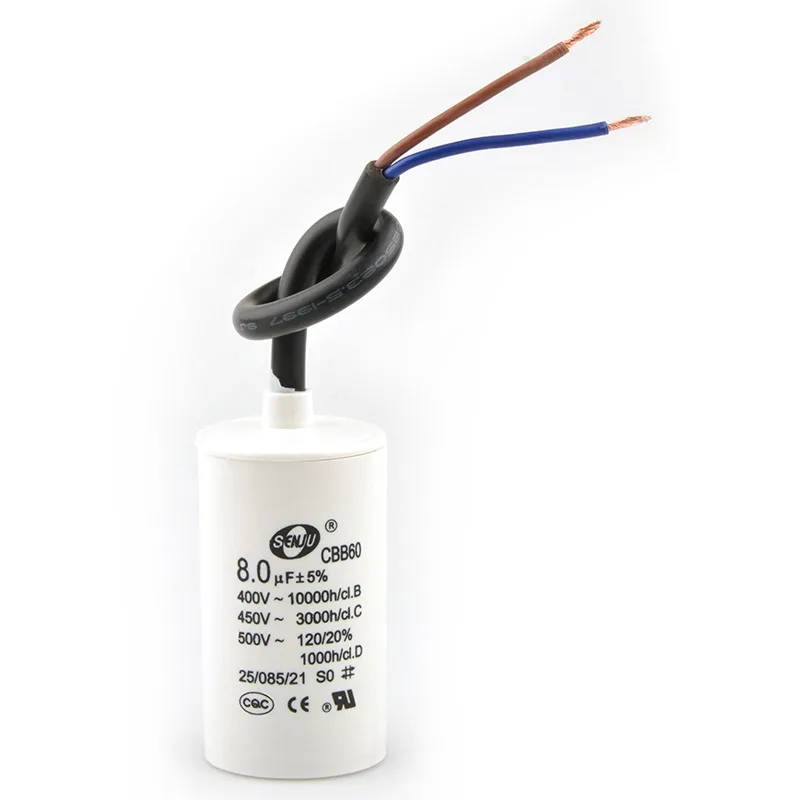 CBB60 غسالة مكثف الجفاف تدور مجفف مضخة مياه مكثف البدء 4/5/6/8/10/12/20/100 فائق التوهج #6