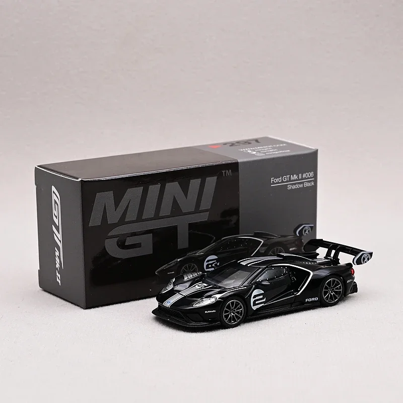 7CM 1:64 Scale Ford GT MKII Simulation Alloy Mini Car Model Diecast Toy Collectible Metal Vehicle Collection  297# Hobby & Toys