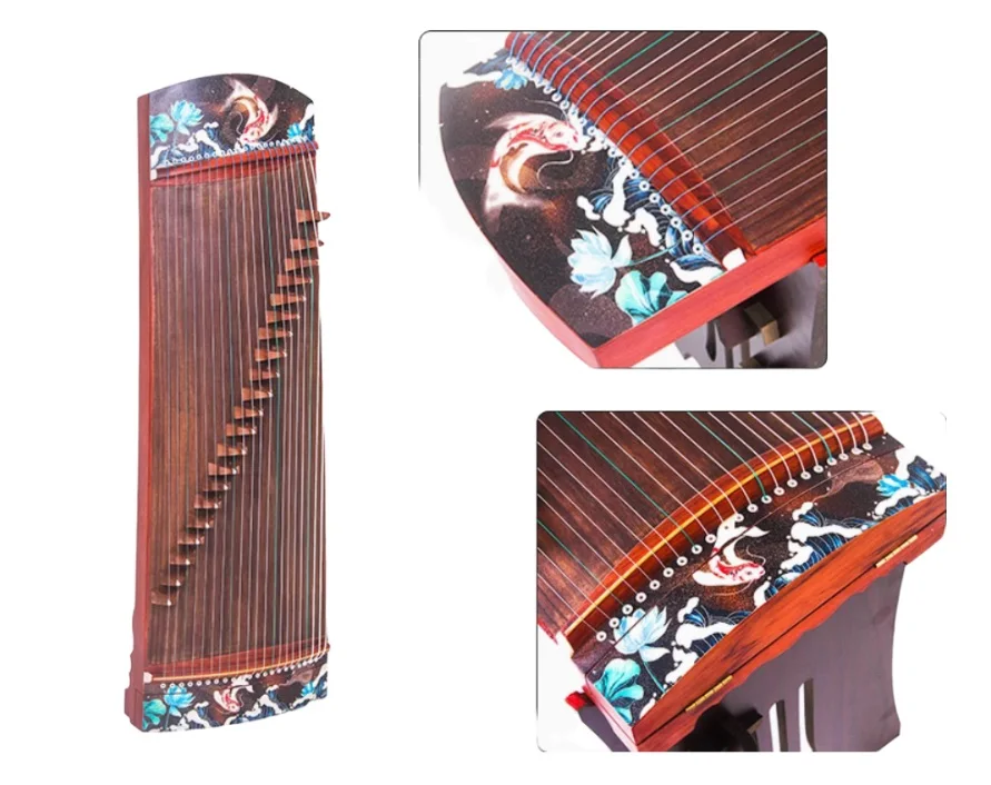 

Guzheng 1M portable Fish pattern Chinese stringed instruments