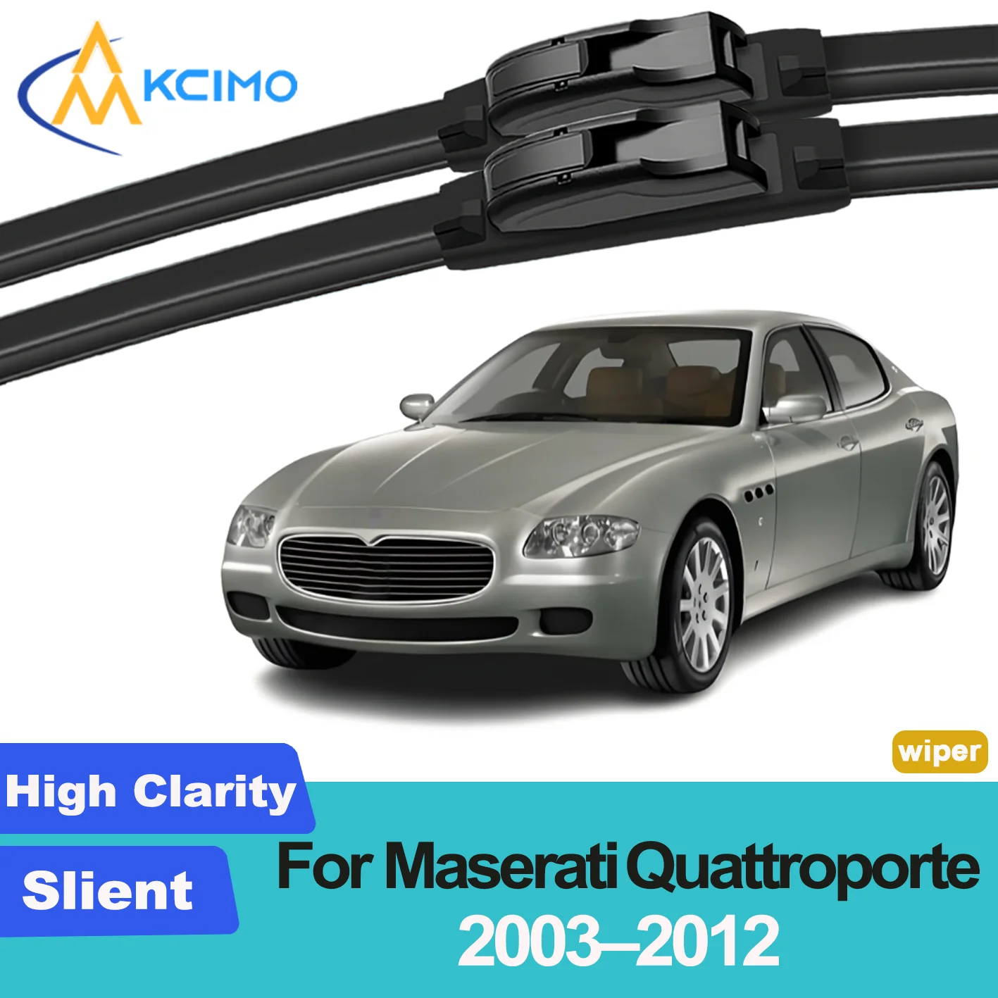 

2PCS New Front Windshield Wiper Blade for Maserati Quattroporte M139 2003-2012 Front Windshield Auto Wipers Blade Accessories