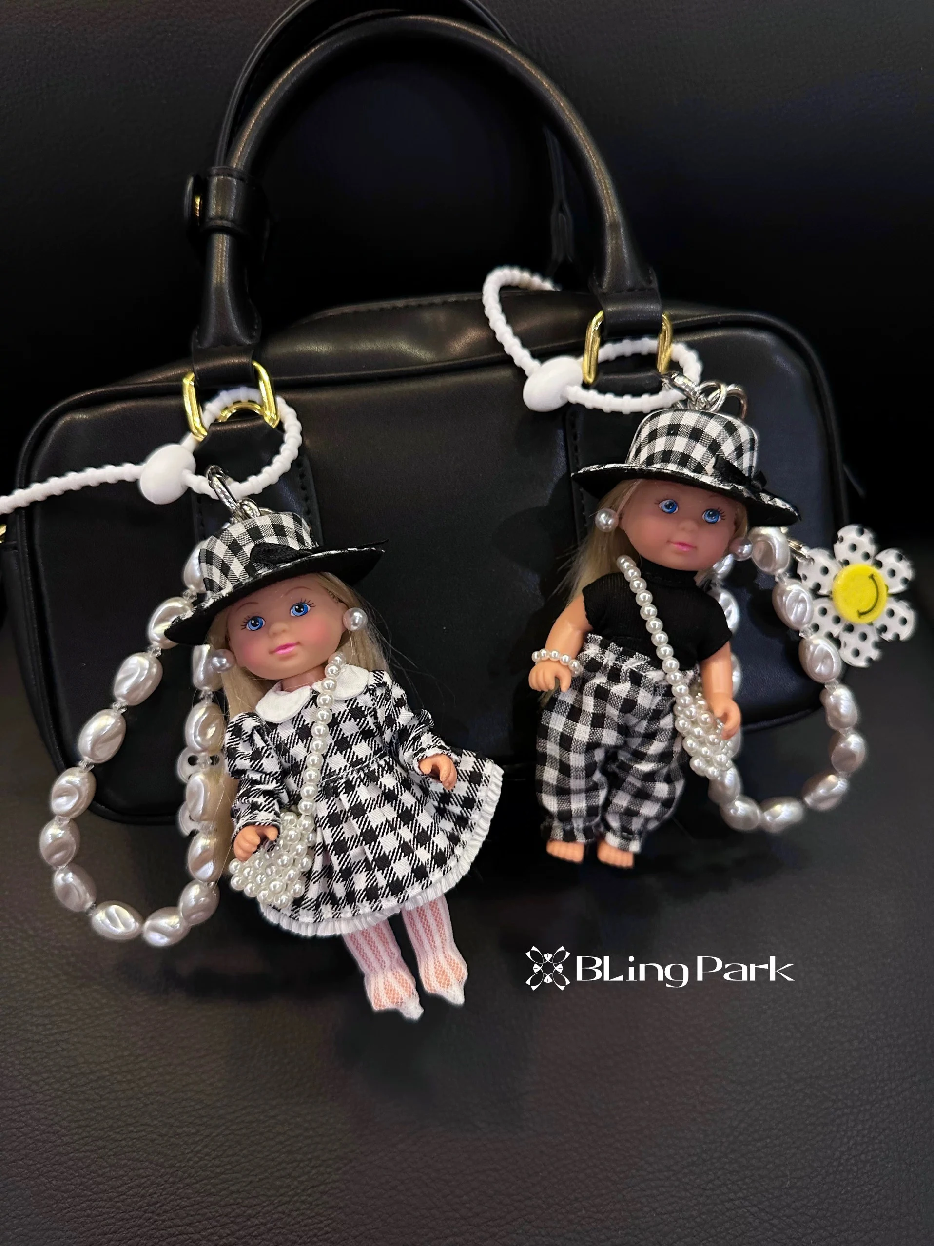 

Корейская версия: Миниатюрный брелок-кукла в стиле принцессы с жемчугом, 1/12, милый изысканный кулон для сумки, подарок на день рождения