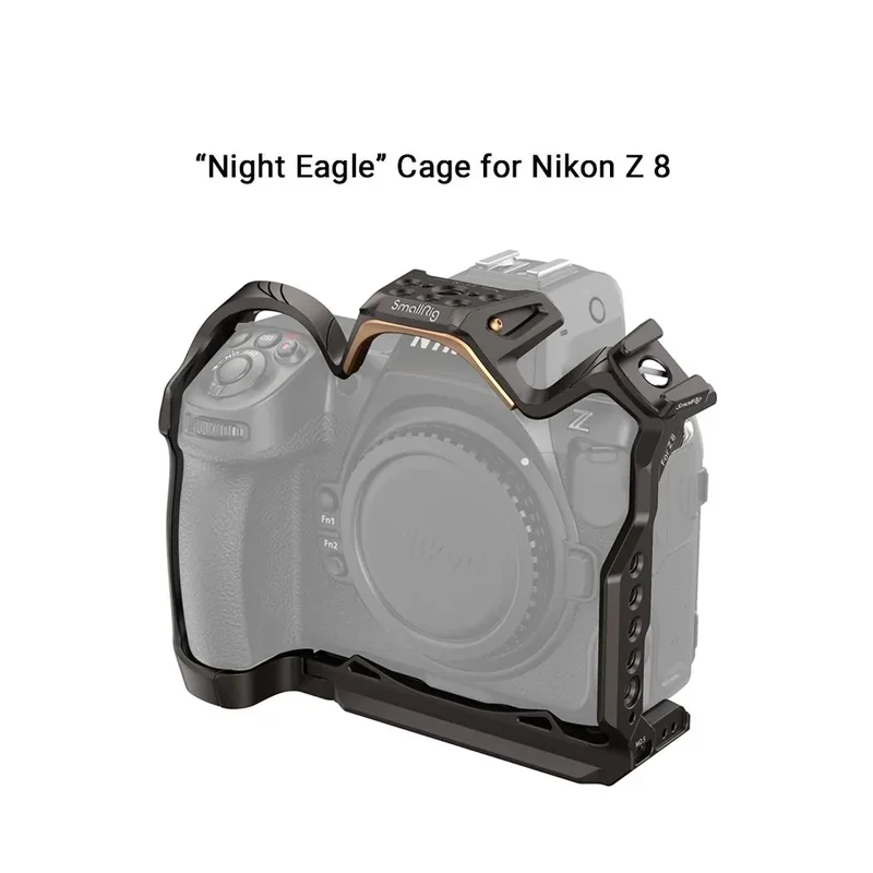 SmallRig New Design “Night Eagle” Cage for Nikon Z 8 with Detachable Cold Shoe Arca-Swiss Quick Release Plate for DJI RS 4316