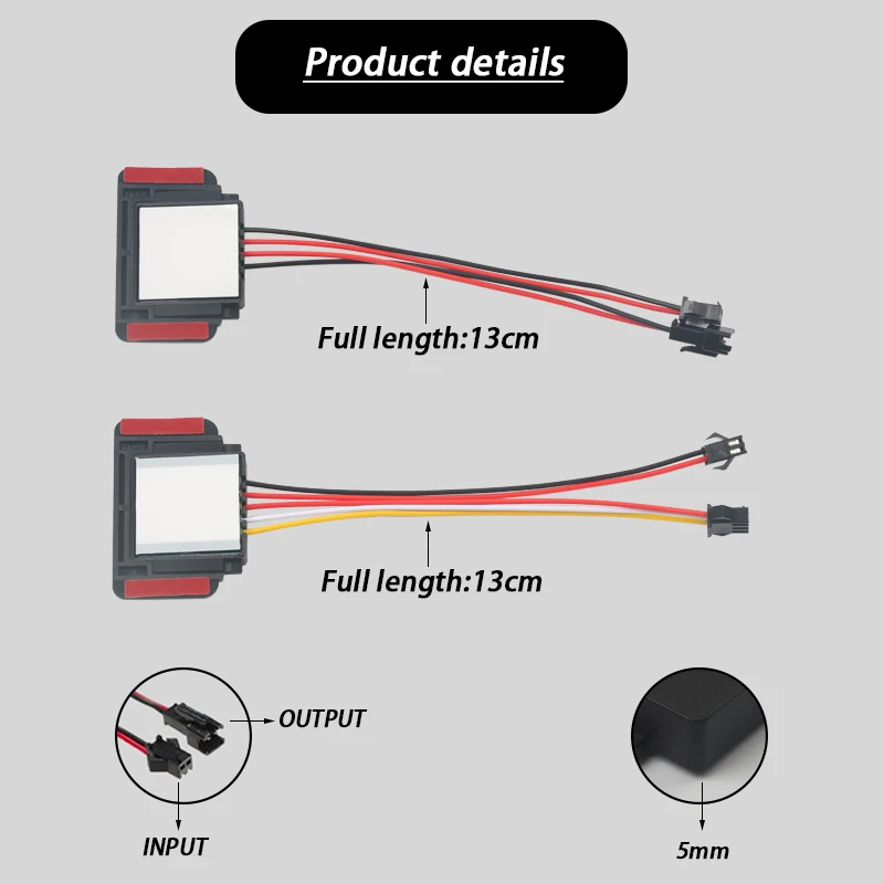 12V 24V 3A Single three Color Smart led mirror touch sensor switch for mirror