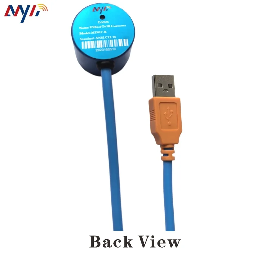 ANSI Type 2  C12.18  AS1284.10.2 CP2102 USB2.0 to IR Infrared TransData Universal Optical Probe For Flowmeter kWh Meter Reading