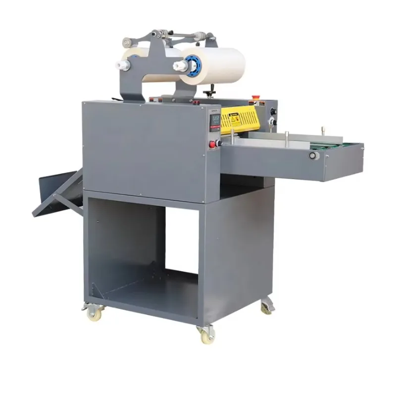 Machine à plastifier semi-automatique A3 économique et robuste BFT-390B, laminage à froid et à chaud, largeur maximale 350 mm, épaisseur 7 mm, auto-adhésive, électrique