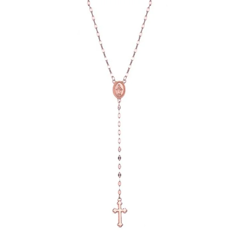 Christ Cross Dangling Pendant Necklace for Women Exquisite Creative Personality Charm Religious Banquet Jewelry Accessories