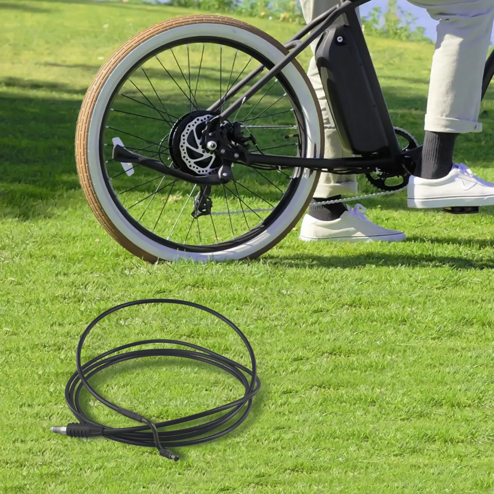 أنبوب زيت الفرامل أنبوب فرامل السيارة الكهربائية قرص الفرامل الأمامية والخلفية مادة هيدروليكية عالية الجودة للسكوتر الكهربائي