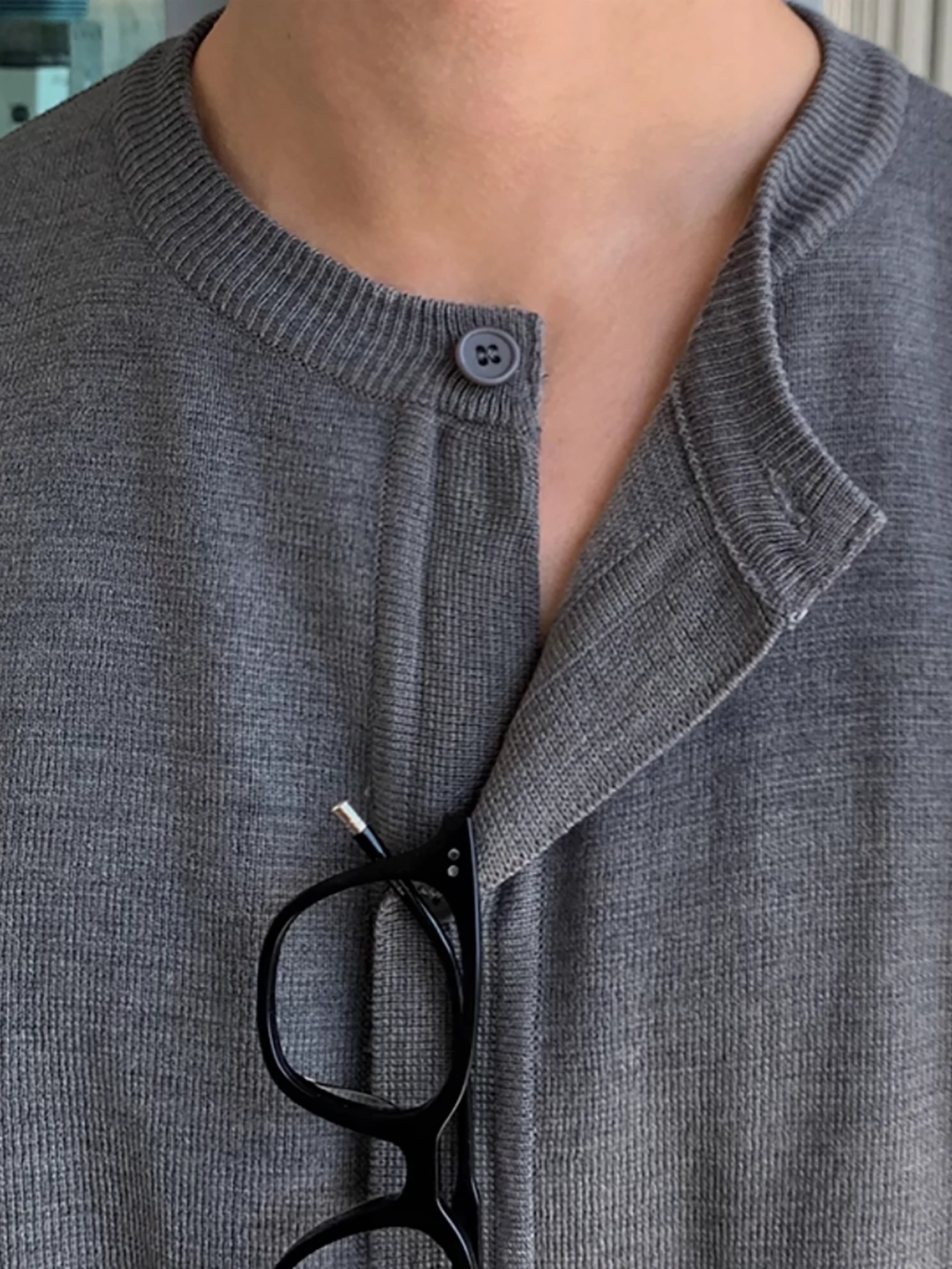 

Мужской повседневный трикотаж irt ort Sve, дышащий, удобный, корейский, универсальный, модный, новая модель, трикотаж средней длины