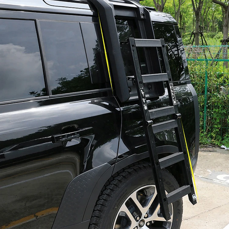 

New Car Accessories Telescopic side ladder for 2020 Land Rover Defender