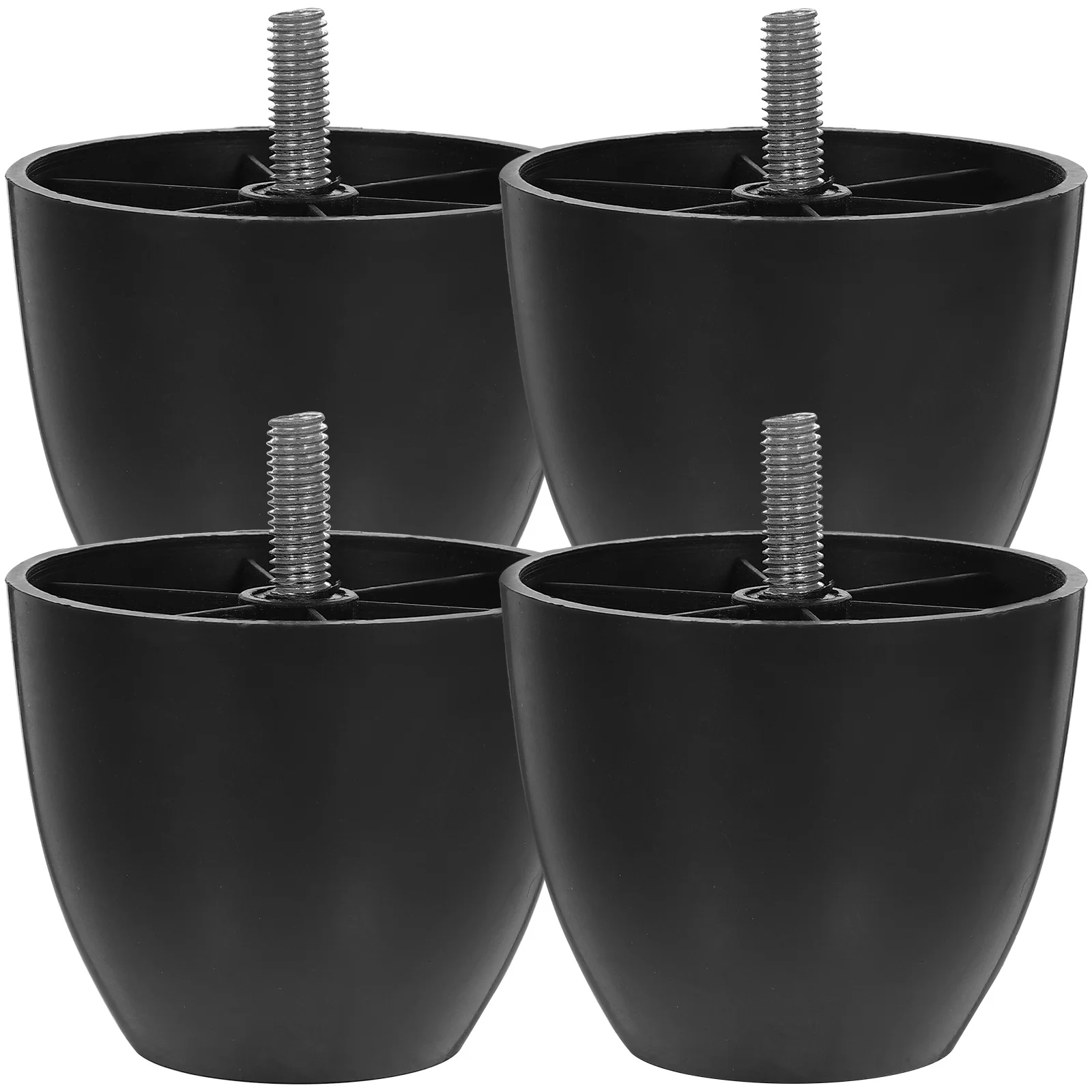 

4pcs Furniture Replacement Feet Plastic Chair Legs For Sofa Table Cabinet Durable Bed Support Leg Base Furniture Leg Feet