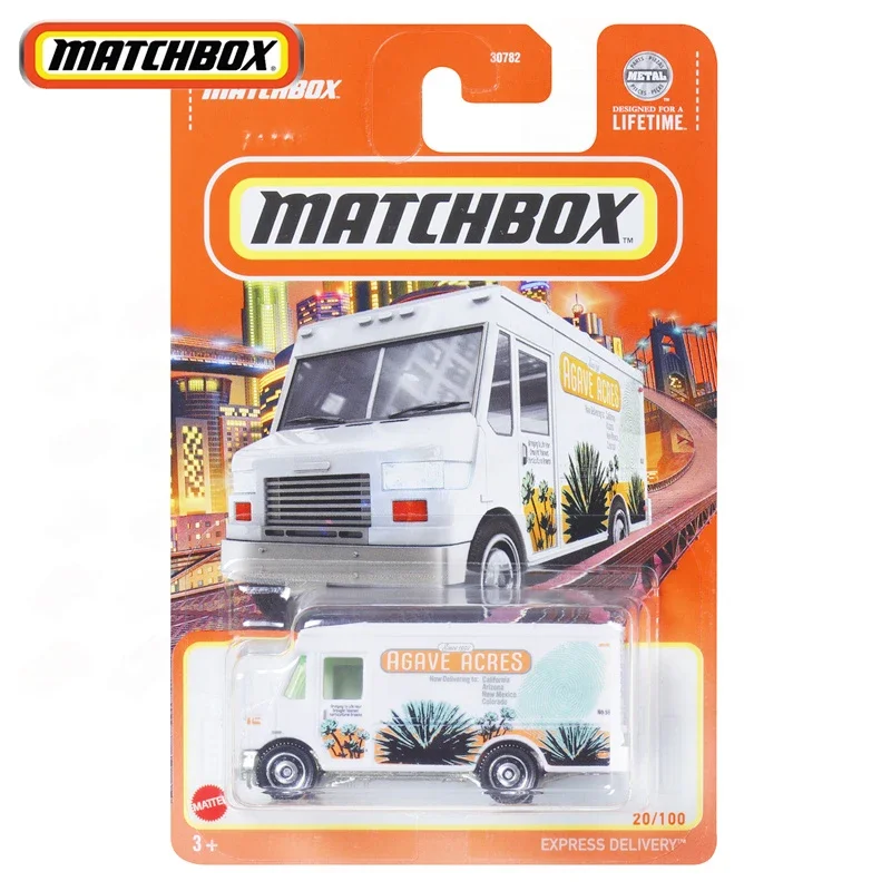 

Original Matchbox Car 1/64 Metal Diecast Agave Acres Express Delivery 30782 Vehicle Model Toys for Boys Collection Birthday Gift