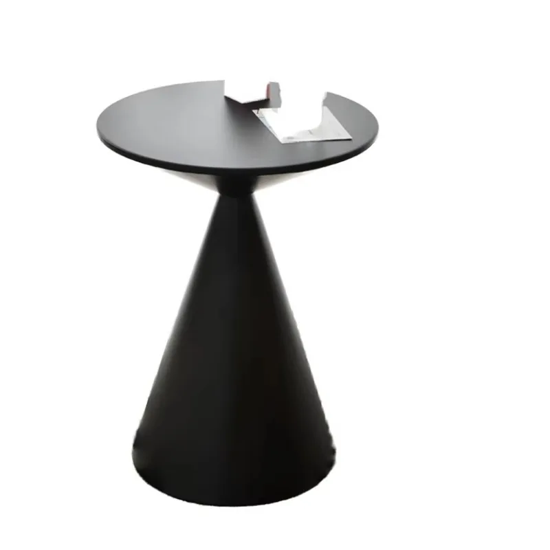 

Modern Round Small Metal Coffee & Tea Table Set Convertible Living Room Furniture Artful Personality Sofa Corner Side Tables