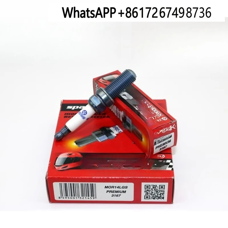 brisk-–-bougie-d'allumage-quadrupole-sil-ver-core-adaptee-a-gk5-ody-ssey-rc3-spiratron-ra-v4-levin-yaris