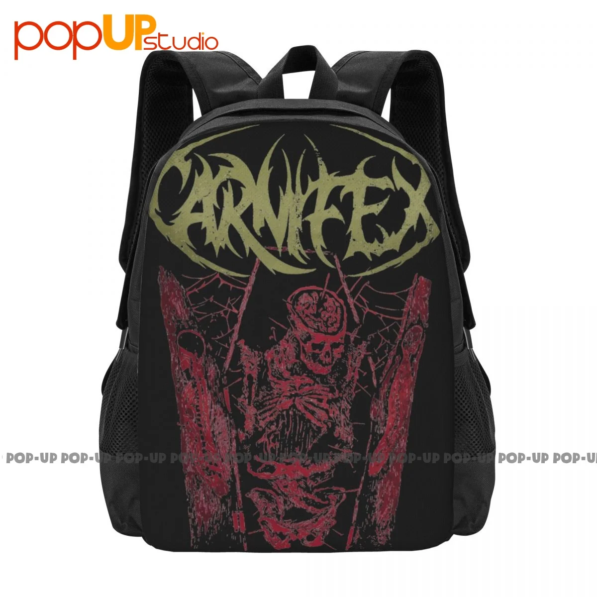 Carnifex In The Coffin Backpack Large Capacity Hot Beach Bag Gymnast Bag Clothes Backpacks