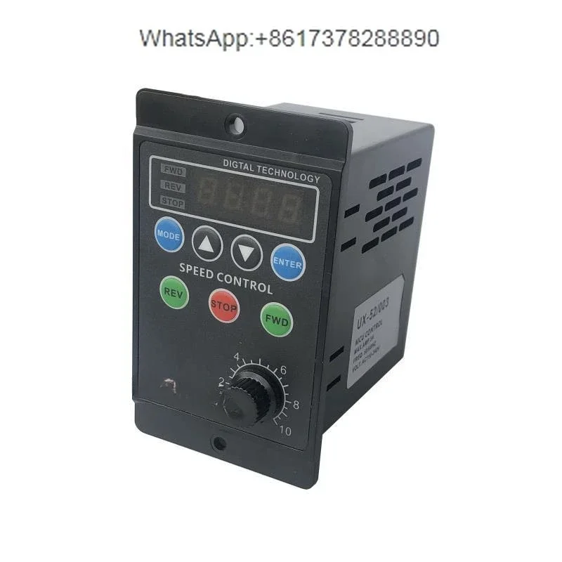 Supply ux-52 intelligent digital display governor single-phase AC motor soft start 6w-250w