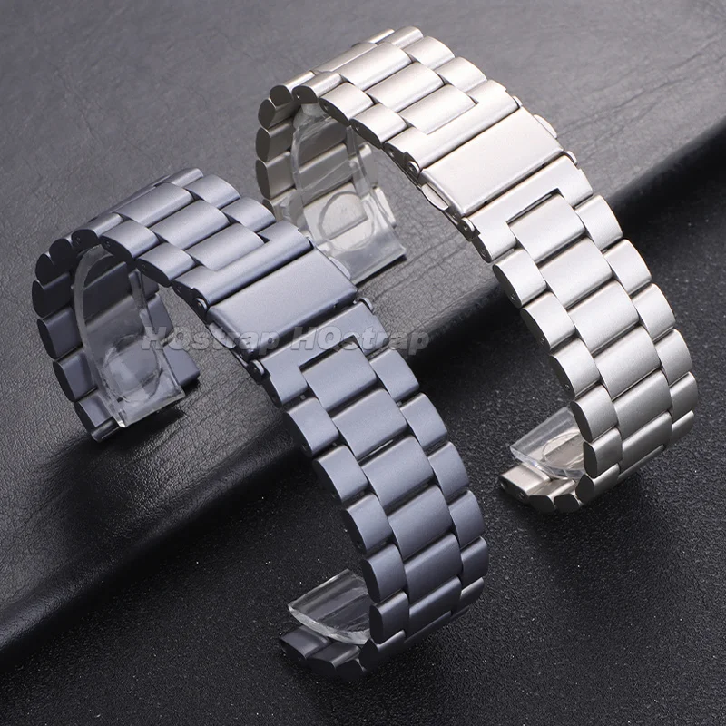 18mm 20mm 22mm 24mm Edelstahl-Armband für Samsung Galaxy Watch 7/6/5/4/3 40mm 44mm Metall-Uhrenarmband für Huawei GT3/4 Armband – Detail 8