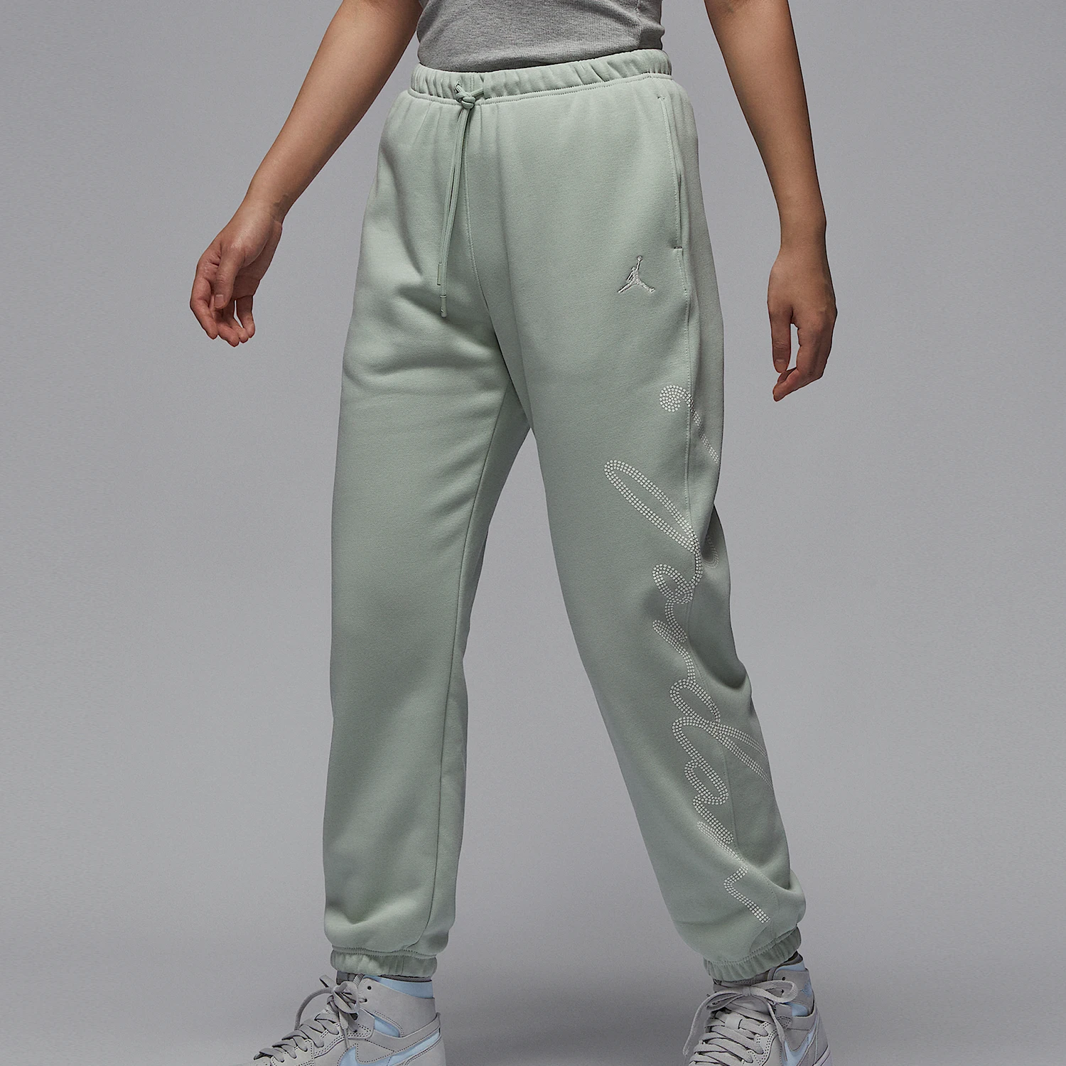 

Оригинальные женские мягкие длинные брюки French Terry Nike JORDAN HJ0209-017