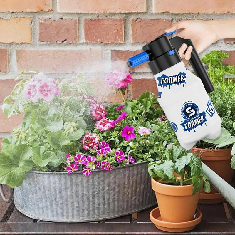 

Pressure Washer Foam Cannon Foaming Pump Sprayer 1.5L Powerful Electric Foamer Multi-purpose For Vehicle Washing Motorcycle