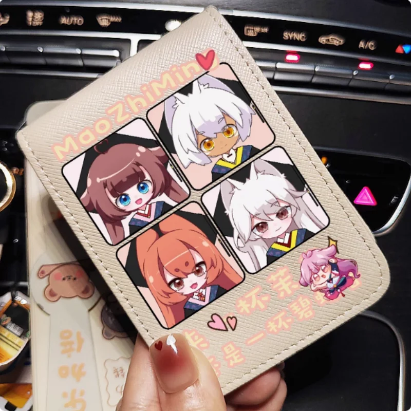

Anime The Cat`s Tea Fashion Wallet PU Purse Card Cash Holder Bag Cosplay Gift B2263