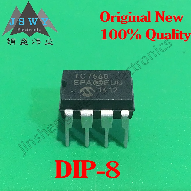 

1~20PCS free shipping TC7660 TC7660EPA direct insertion DIP-8 voltage converter chip 100% brand new, original order immediately