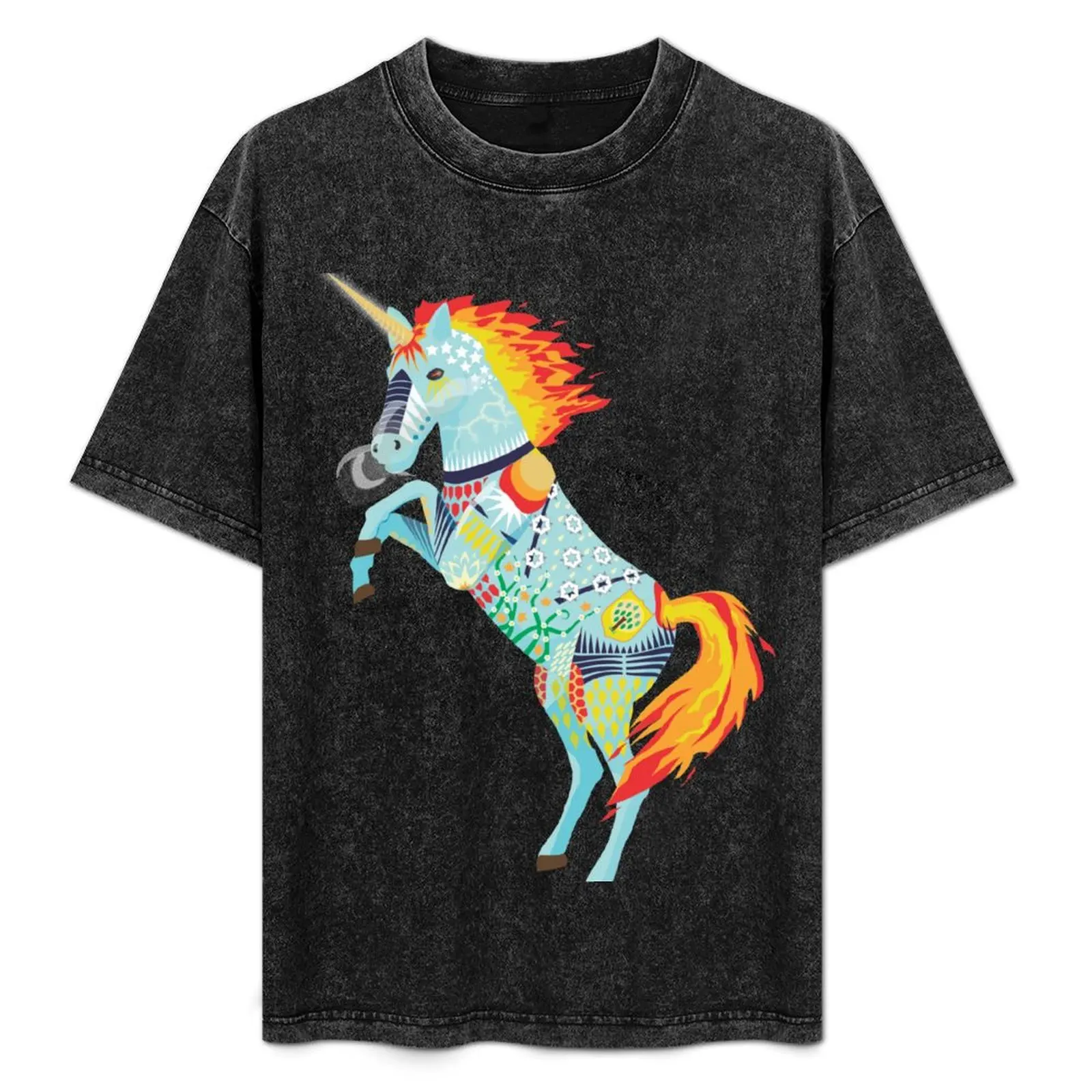 Unicorn Alebrije T-Shirt summer clothes animal prinfor boys men tshirt