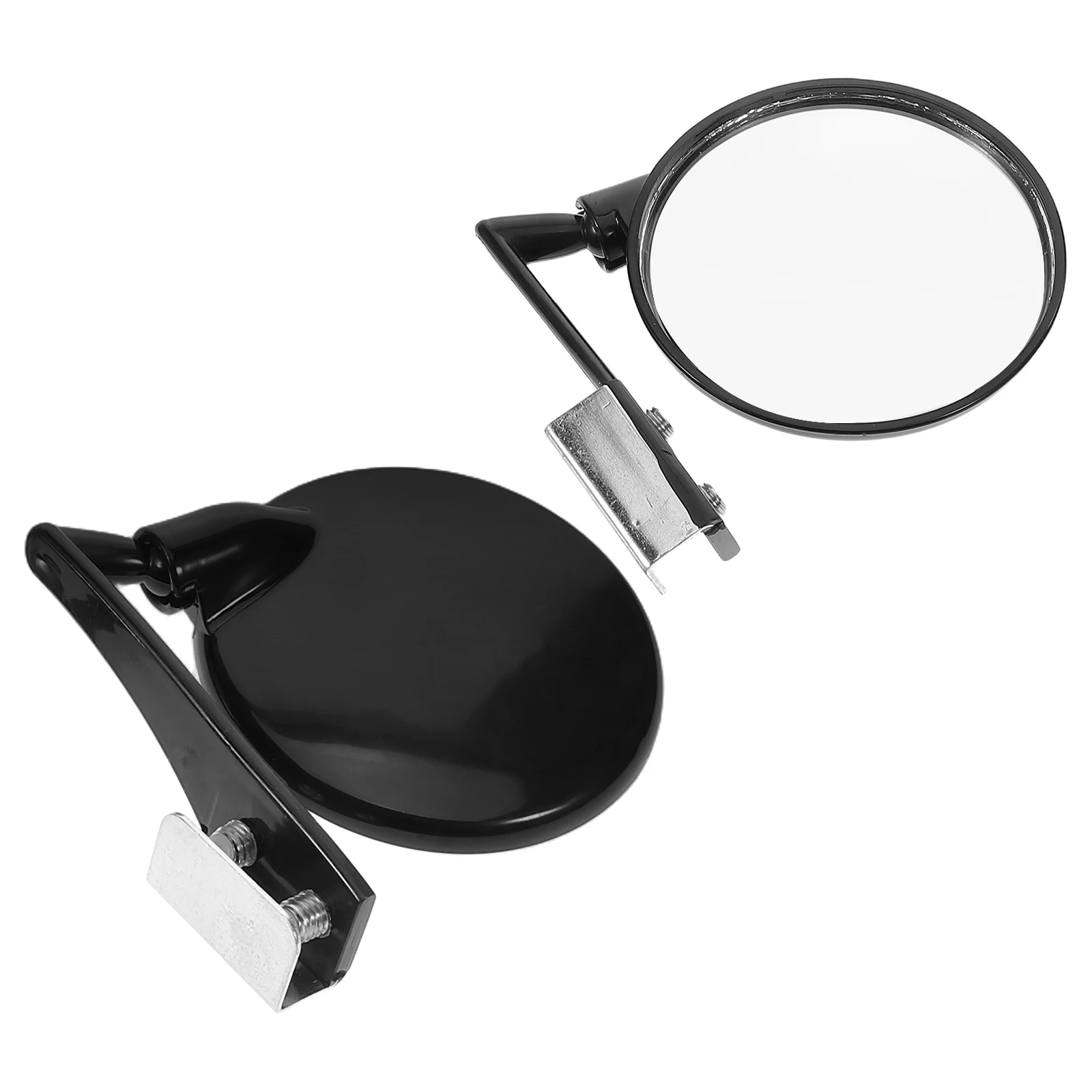 

2Pcs Automotive Rear View Auxiliary Mirror Wide Angle Convex Blind Spot 360 Degree Universal Fit Parking