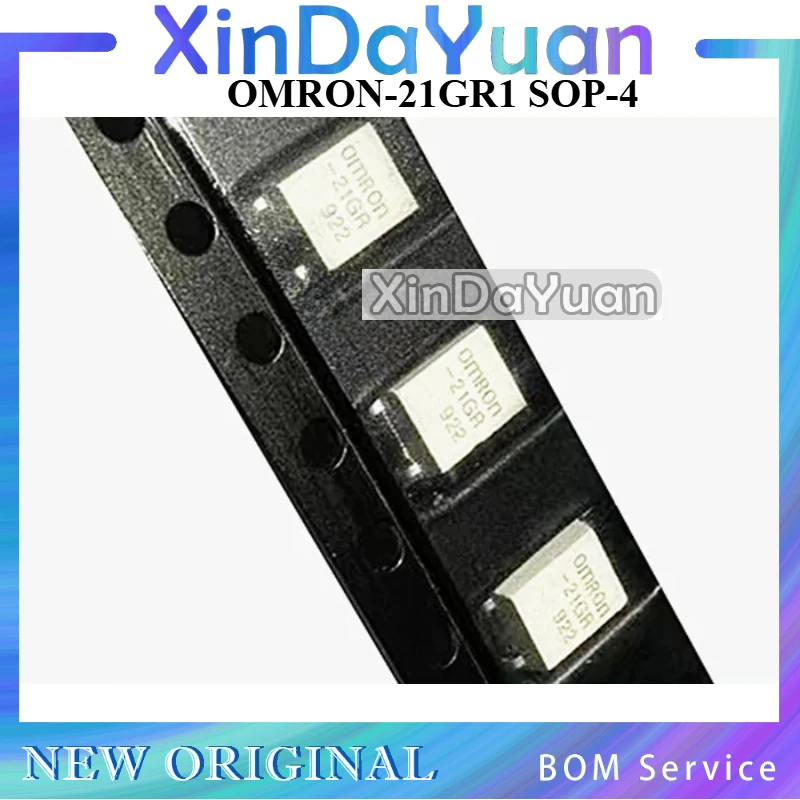 5 pcs G3VM-21GR1 G3VM-21GR  OMRON-21GR1 SOP-4  Optocoupler Solid-state Relay