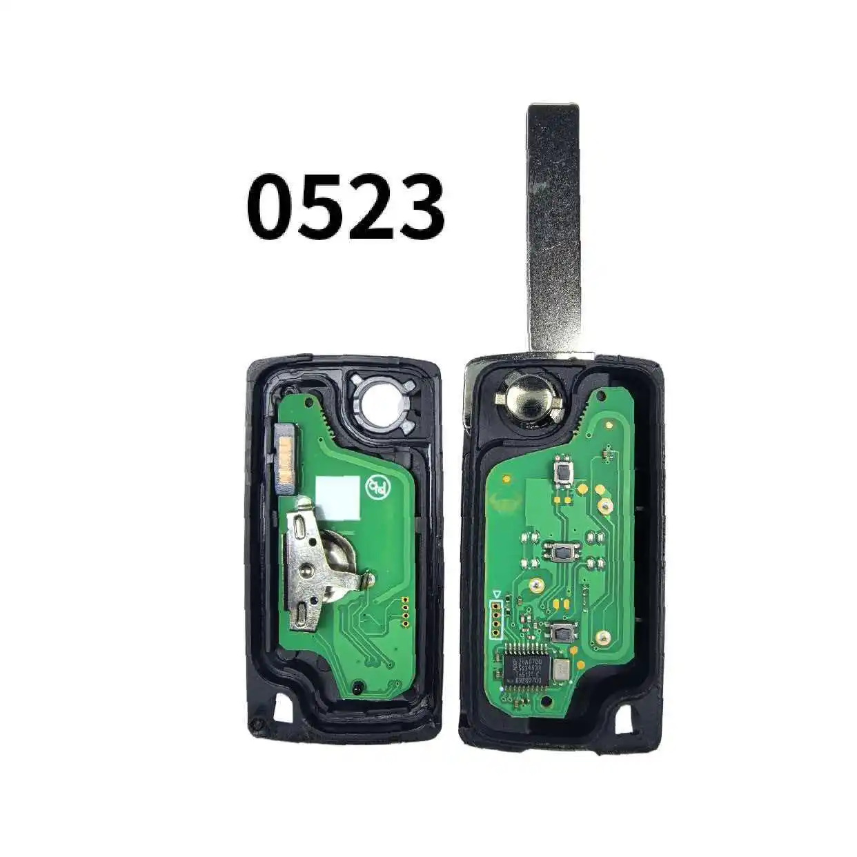 0536/0523 ASK/FSK HU83/VA2 Pilot zdalnego sterowania do Peugeot 207 307 308 407 607 807 oraz Citroen C2 C3 C4 C5 C6 Xsara Berlingo