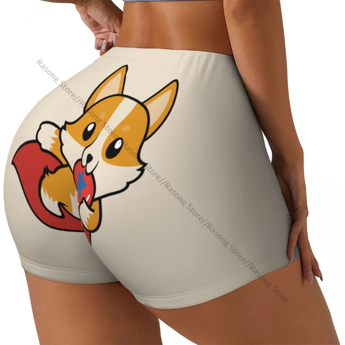 

Шорты для йоги Pembroke Welsh Corgi Dog Super Dog, женские байкерские плотные эластичные спортивные леггинсы для тренировок, спортивная одежда