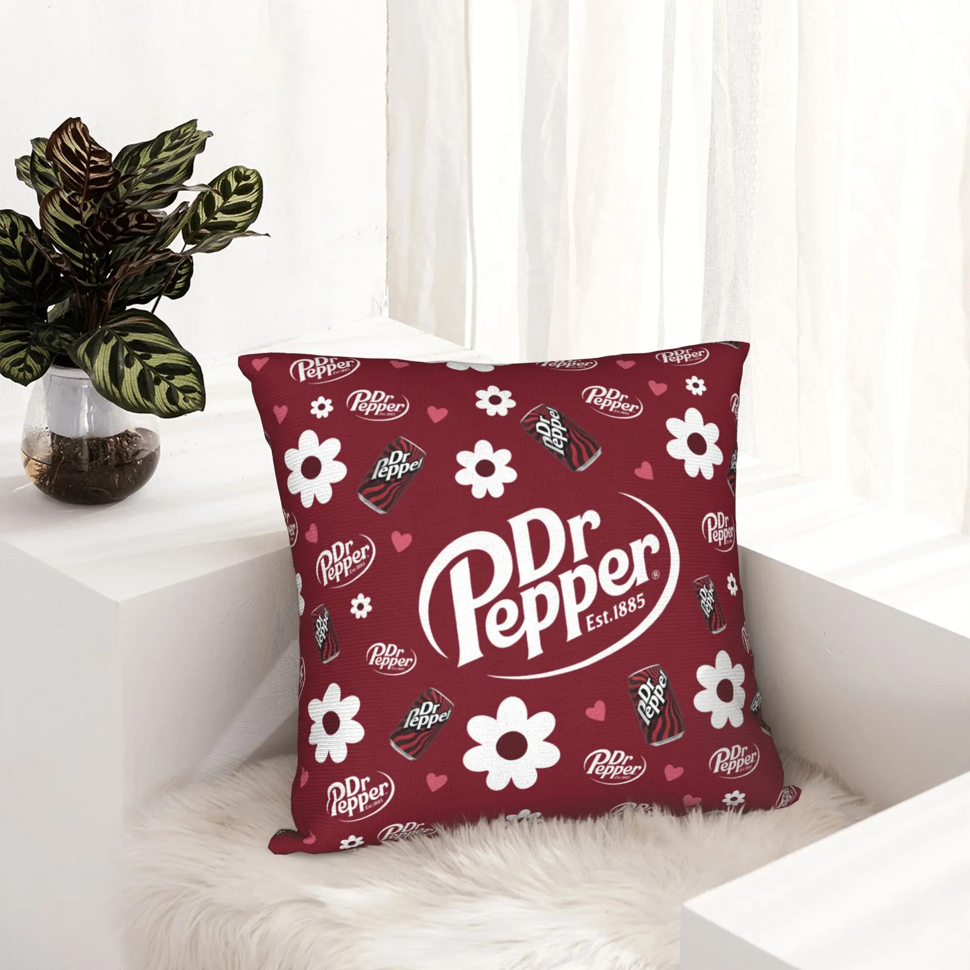 Unique Peppers Print Nordic Pillow Cover Decoracion Salon Case Vintage Dr. Soda Est Cushion