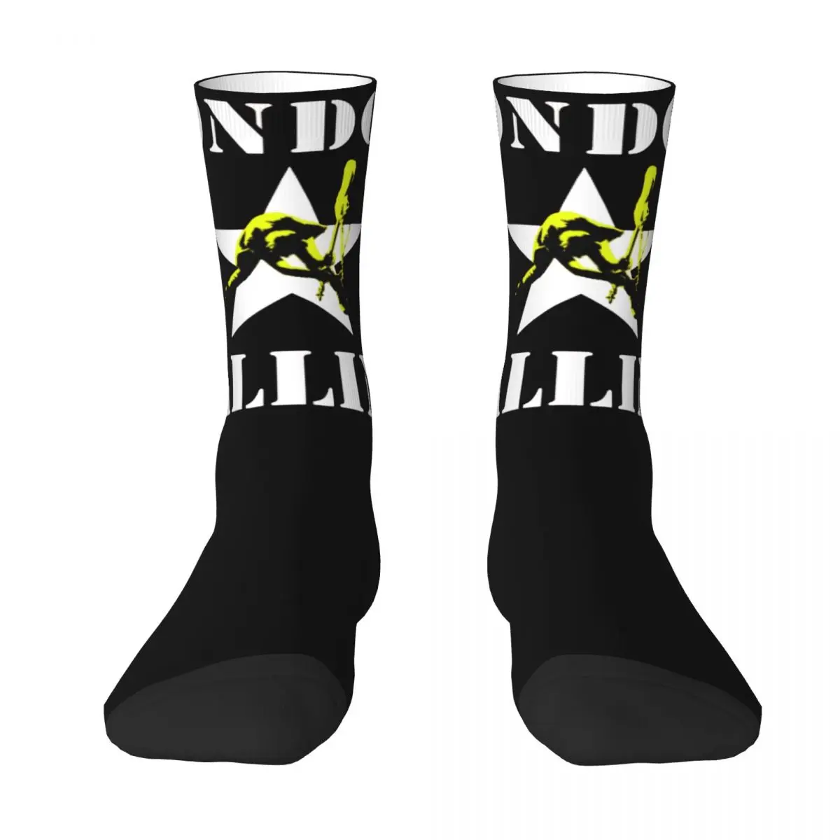 The Clash Logo Punk Band Men Women Socks Motion Beautiful Spring, Summer, Autumn, and Winter Dressing Gifts