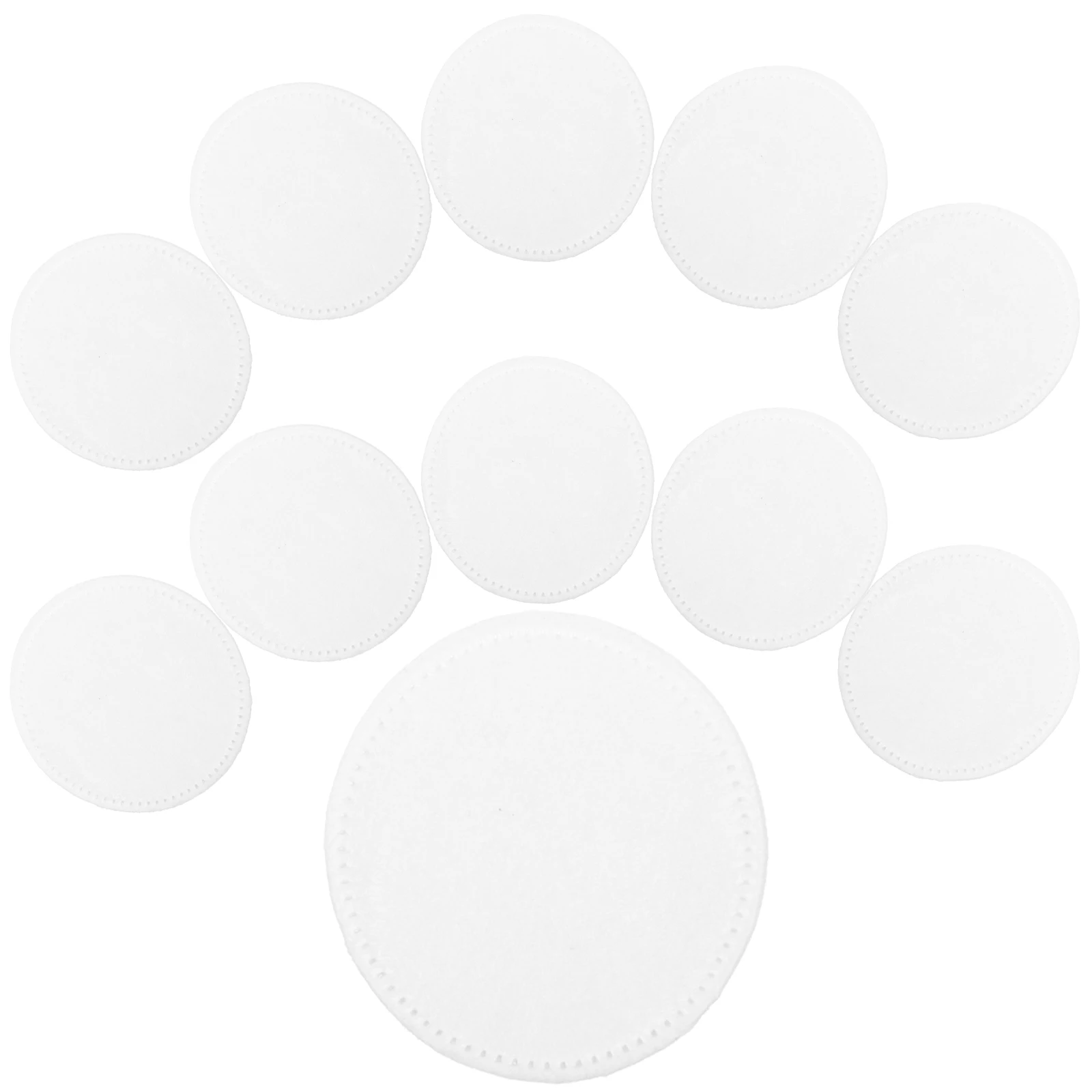 แผ่นสําลีหนารอบหน้าสําหรับกําจัดการประยุกต์ใช้โทนเนอร์ทําความสะอาดใบหน้าดูแลผิวผ้าฝ้ายพรีเมี่ยมแบบใช้แล้วทิ้งแบบนุ่ม