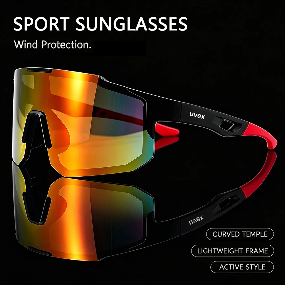 Aero Bicycle Sunglasses Men Speed Road Bike Glasses Women Outdoor Sports Eyewear Cycling Sunglasses Mountain Bike Racing Goggles