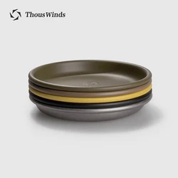 Thous Winds 1/2/3pcs Camping Stainless Steel Small Dish Outdoor Cooking Tableware Sierra Cup Cookware Picnic Camping Supplies