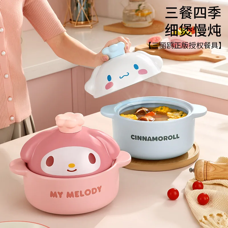 Cartoon Ceramic Crock pot Casserole dish Chinese medicine pot Clay pots for cooking Slow cooker cookware Cooking Casserole pot