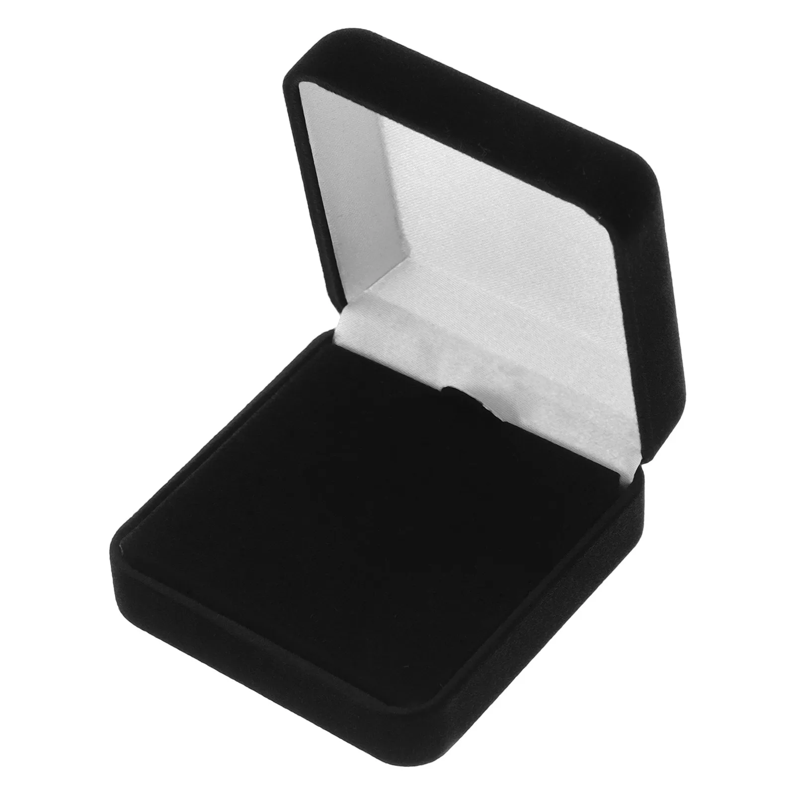 Medal Storage Box Flip Cover Lapel Pin Display Case Coin Presentation Badge Holder Jewelry Organizer Travel Carry Box
