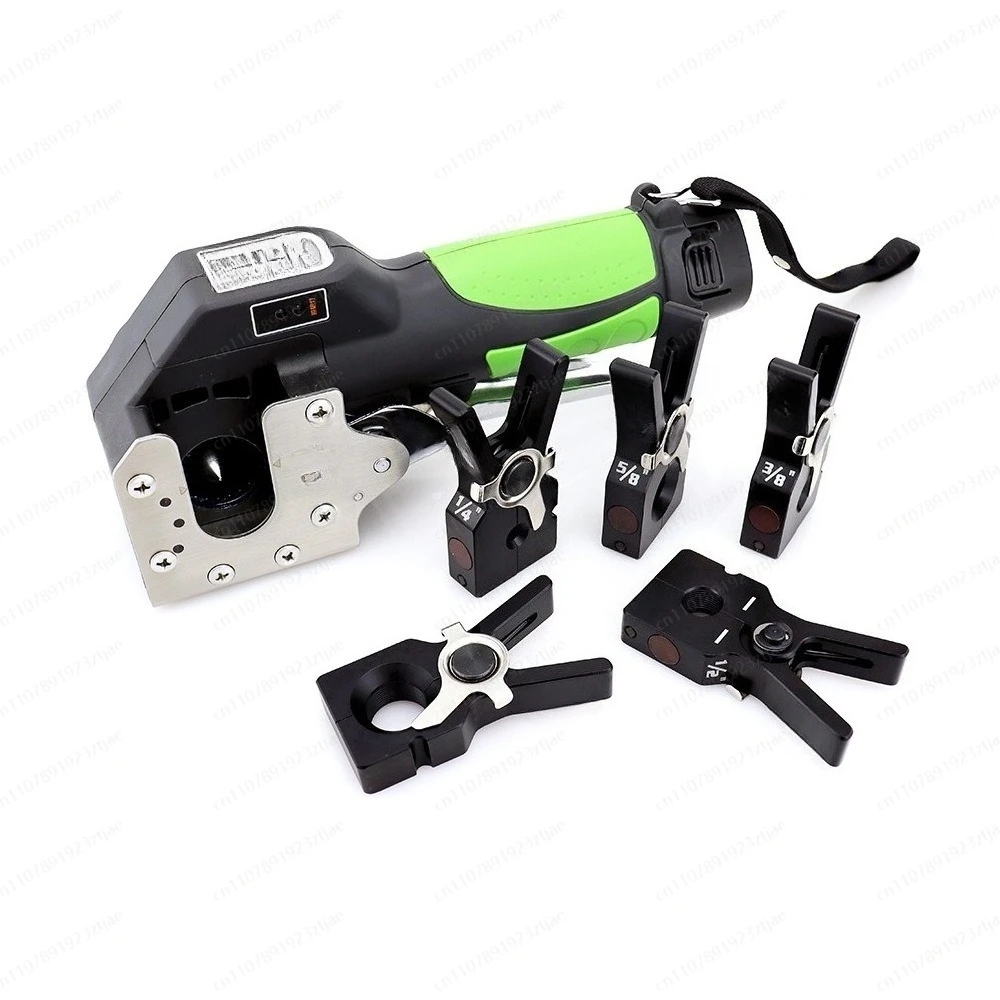 E900AM Copper Tube Flaring Tool, Shengba Lithium Battery Automatic Expander for HVAC Air Conditioning Copper Pipe Bell Mouth