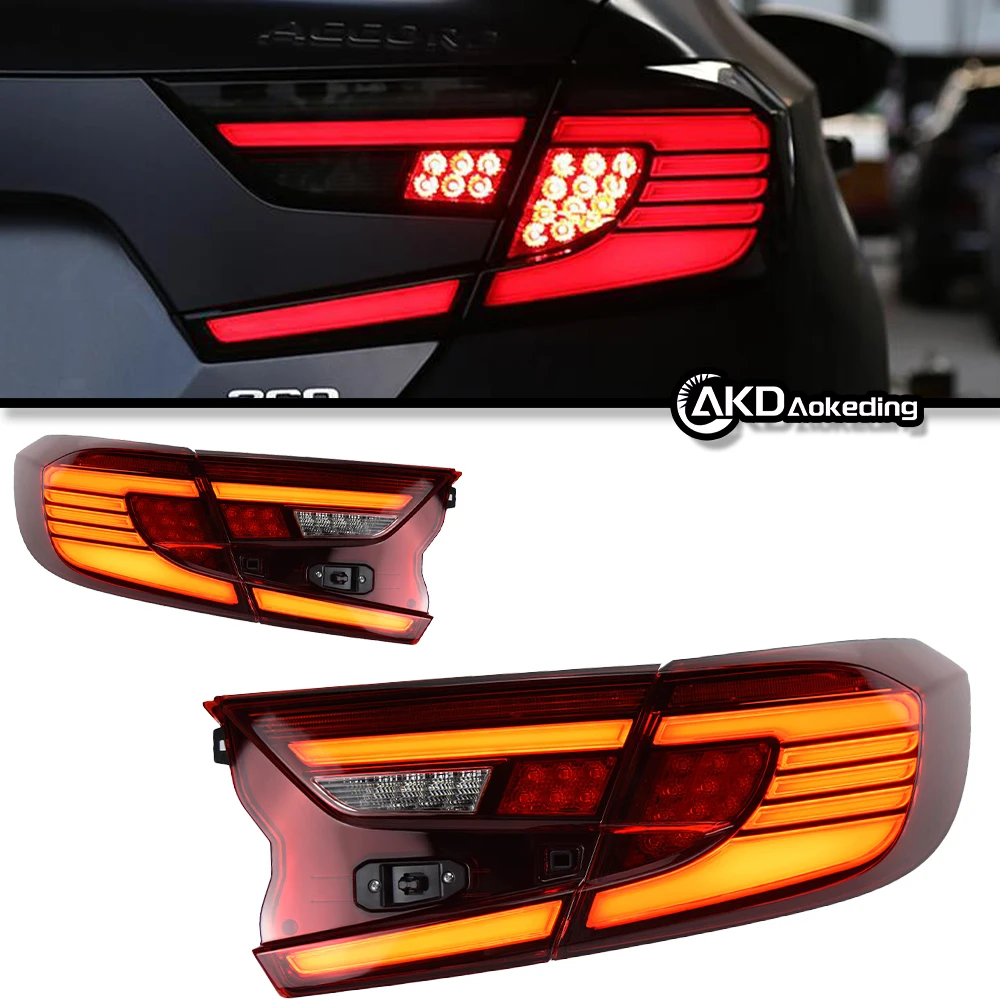 

Auto Parts For Accord G10 Taillight 2018-2021 latest Styling Steering signal Brake reversing light Car Accesorios Modified