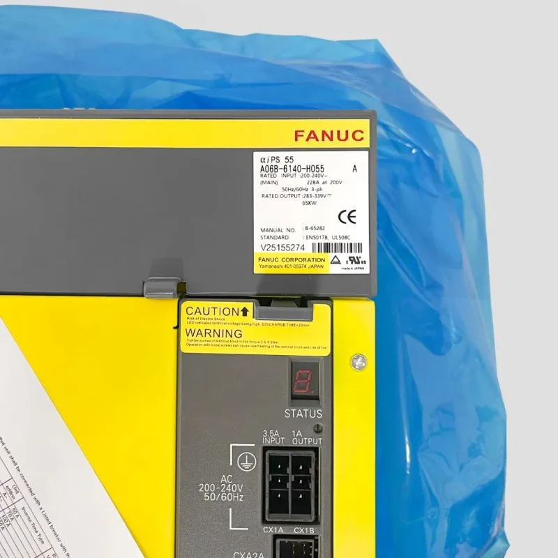 A06B-6140-H055 Fanuc Industrial Control Automation negotiates new spindle drive accessories view 2