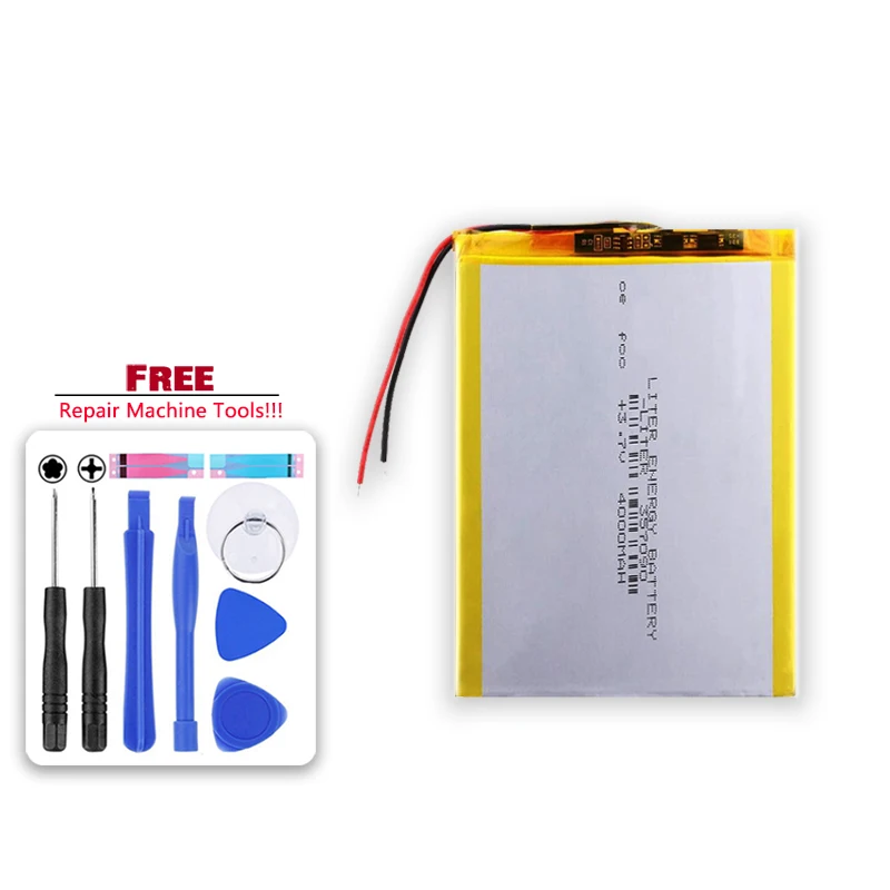 4000mAh Replacement Battery For Tablet PC MP3 MP4 Electric Toy 357095 Replace 357090 2line