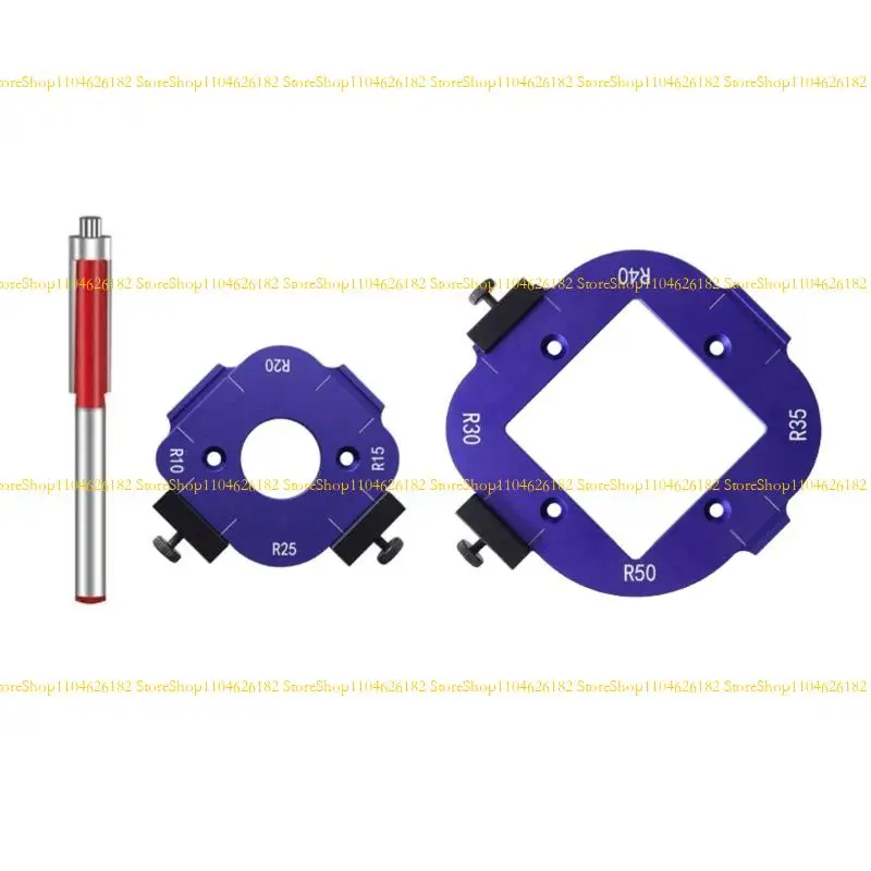Q2Q4 Modelo raio do canto do roteador para trabalho e raio roteador guia roteamento canto canto