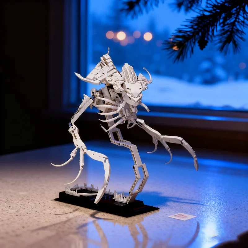 

587 шт. MOC Starcraft Hydralisk Альтернативная сборка модели Строительные блоки игрушка Строительство DIY креативные рождественские подарки Кирпич Дети