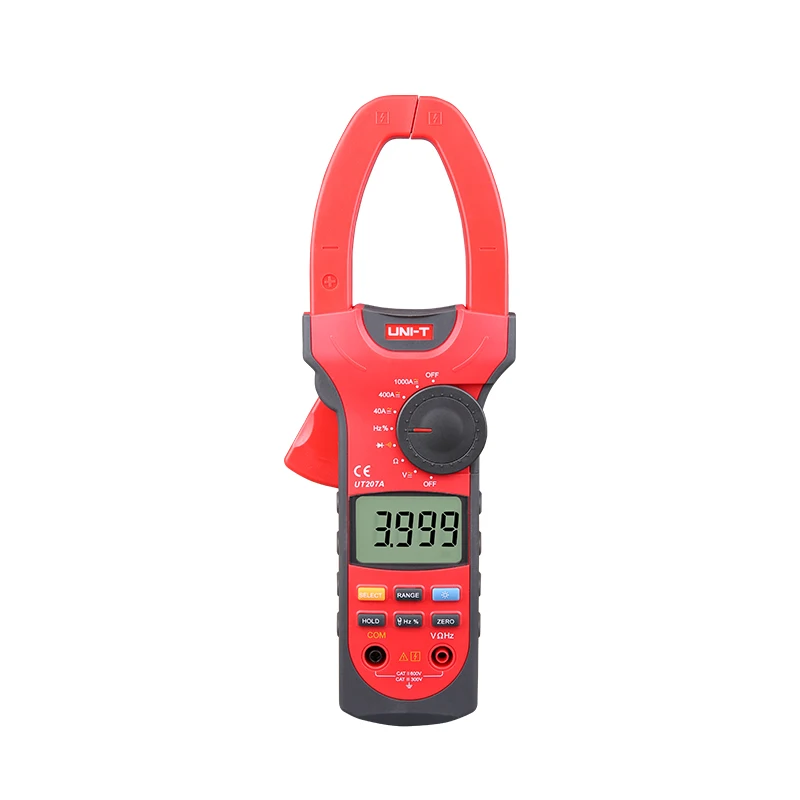 UNI-T UT207A UT208A UT209A Series 1000A Digital Clamp Meters