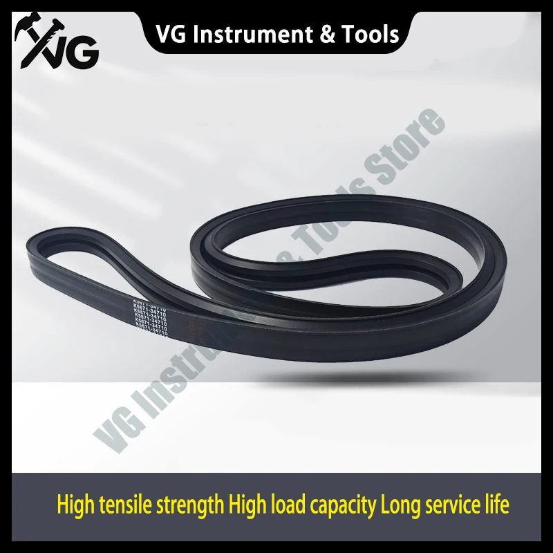 Courroie de remplacement K5671-34710 compatible avec Kubota ZD28, RC72-F30, RCK72-28Z, RC72-27B, RC72-F, 1-1/8" X 136,7