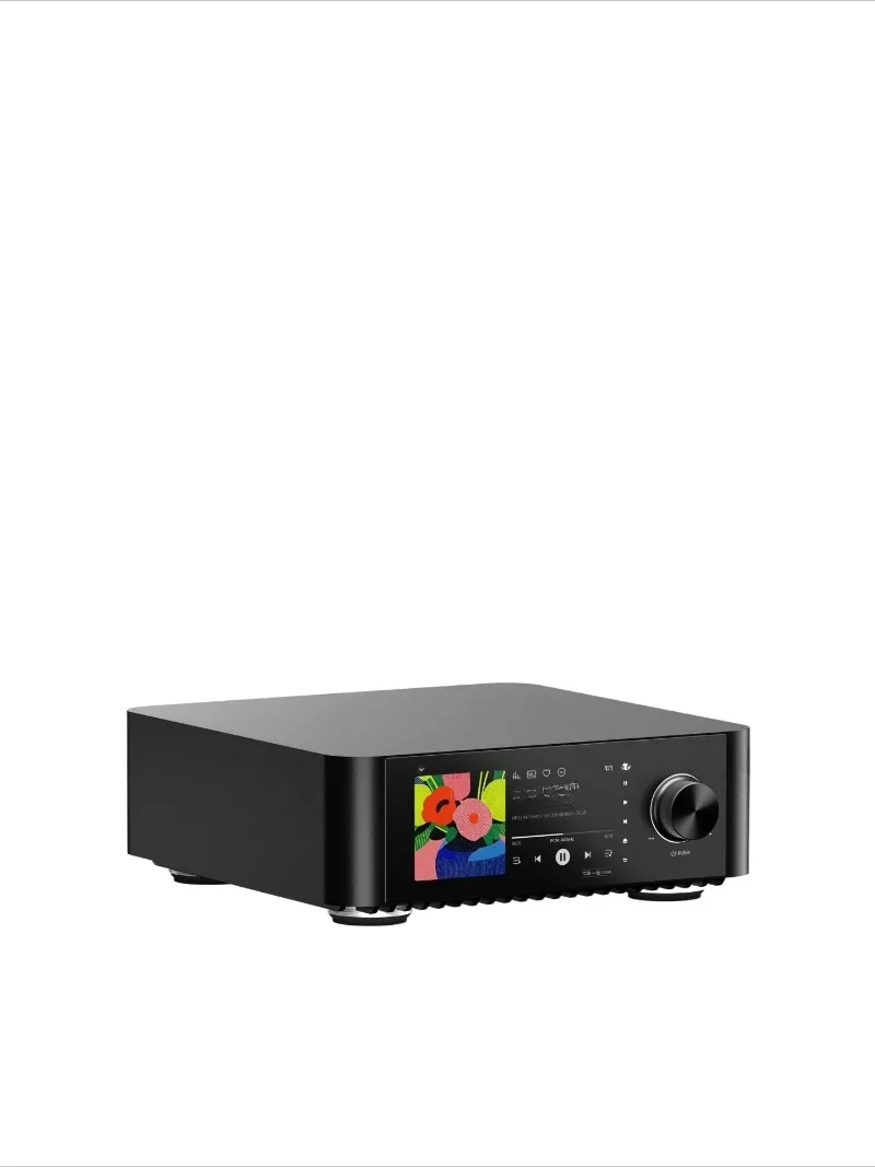 HiFi Lossless Streaming DAC Player Integrated Digital Audio Decoder CD Music Player Network Streamer USB Optical Coaxial Inputs