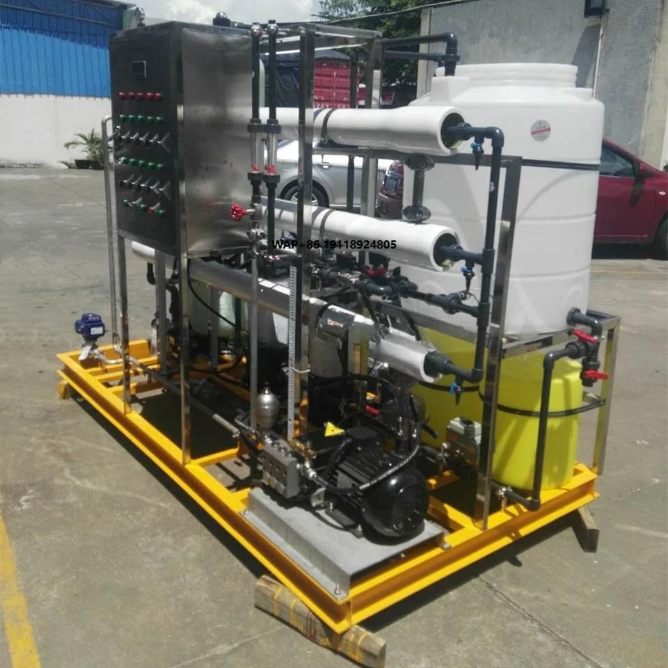 

750L/H Mobile Boat Seawater Desalinator