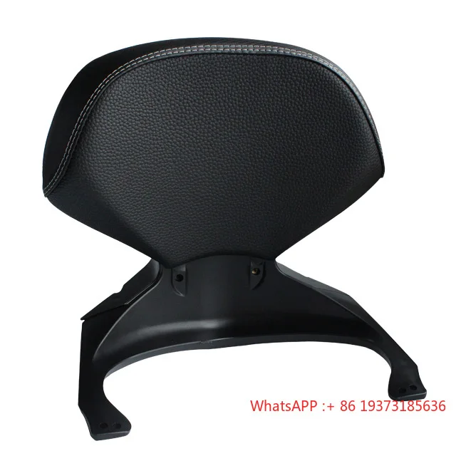 

Motorcycle Leather Backrest Pad Rear Back Rest Cushion With Good Quality for YAMA XMAX 300 250 2018 2021 accessories