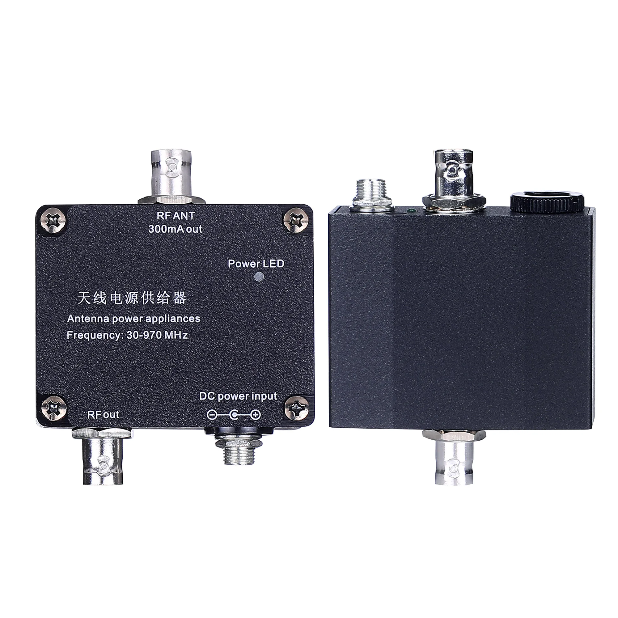 Betagear Antenna Power Applicances 9-12V 30-970Mhz Power Supply Antenna Signal Booster Spliter For Wireless Microphone