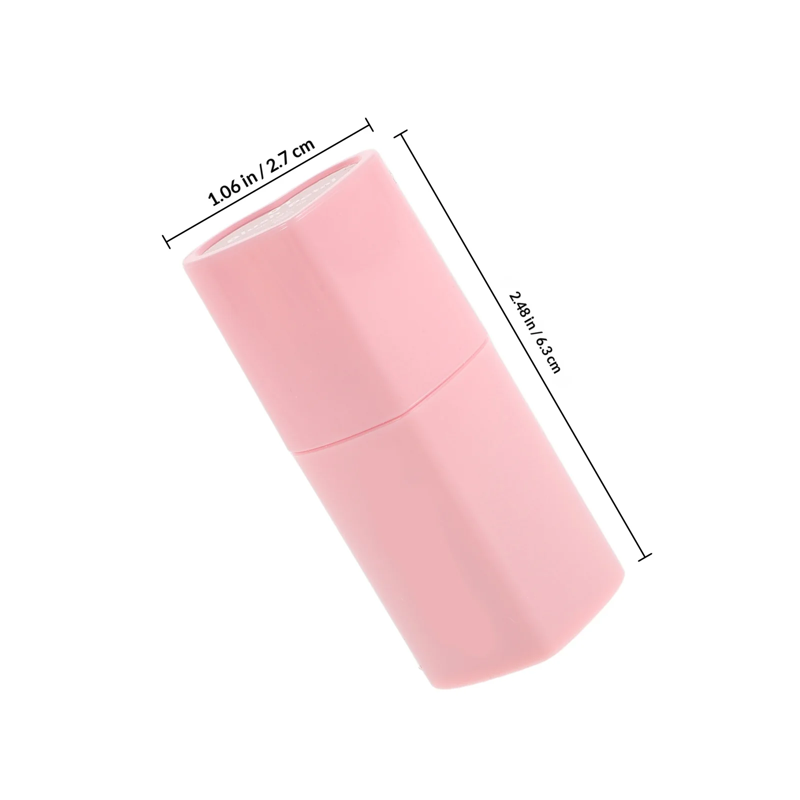 Bastão de Blush em Creme para Bochechas e Lábios, Ferramenta de Maquiagem Multifuncional para Contorno Facial e Iluminador, Portátil em Formato de Coração, Fácil de Aplicar