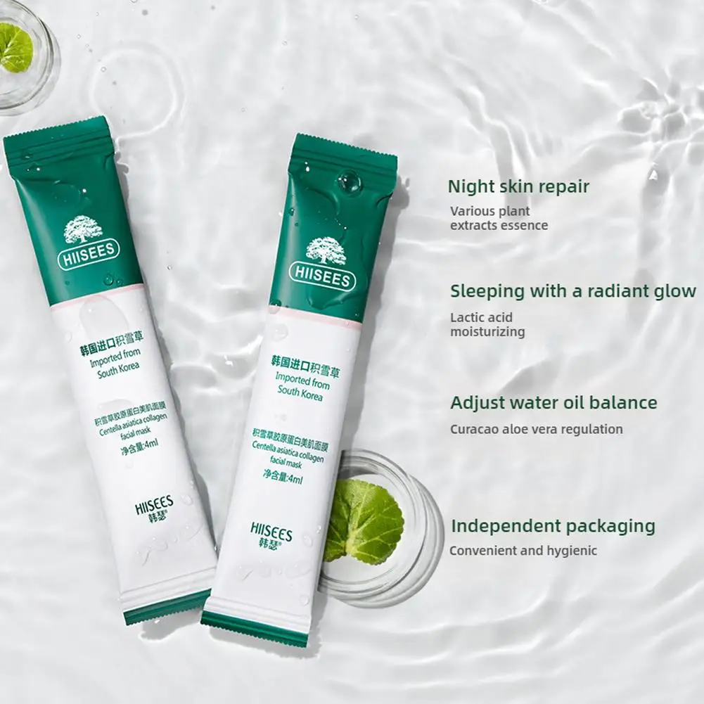 30 buah kotak Centella Collagens Kecantikan Pelembab lembut kecantikan menyegarkan perawatan Pengontrol Minyak kulit A8r0